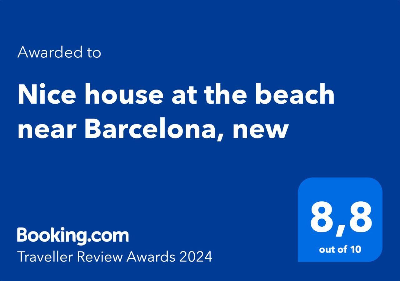 Nice House At The Beach Near Barcelona Premiá de Mar Exterior photo